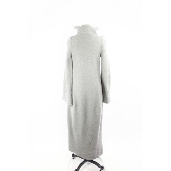 H&M x MAISON MARTIN MARGIELA Grey 100% Wool Mock Neck Sweater Dress, Size XS - Picture 4 of 16